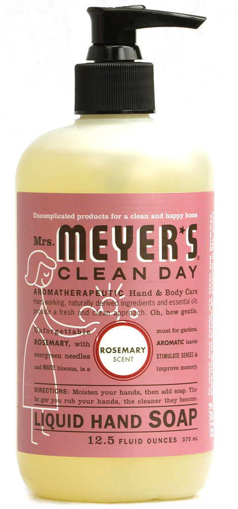 Жидкое мыло для рук Mrs. Meyer's Clean Day® с розмарином -- 12,5 жидких унций Mrs. Meyer's