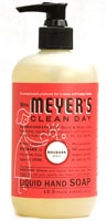 Жидкое мыло для рук Mrs. Meyer's Clean Day® с ревенем — 12,5 жидких унций Mrs. Meyer's