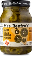 Нарезанный перец халапеньо Mrs. Renfro's Nacho - 16 унций Mrs. Renfro's