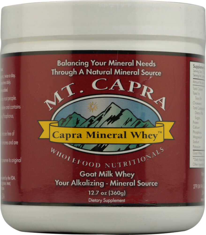 Capra Mineral Whey™ порошок — 12,7 унции Mt. Capra