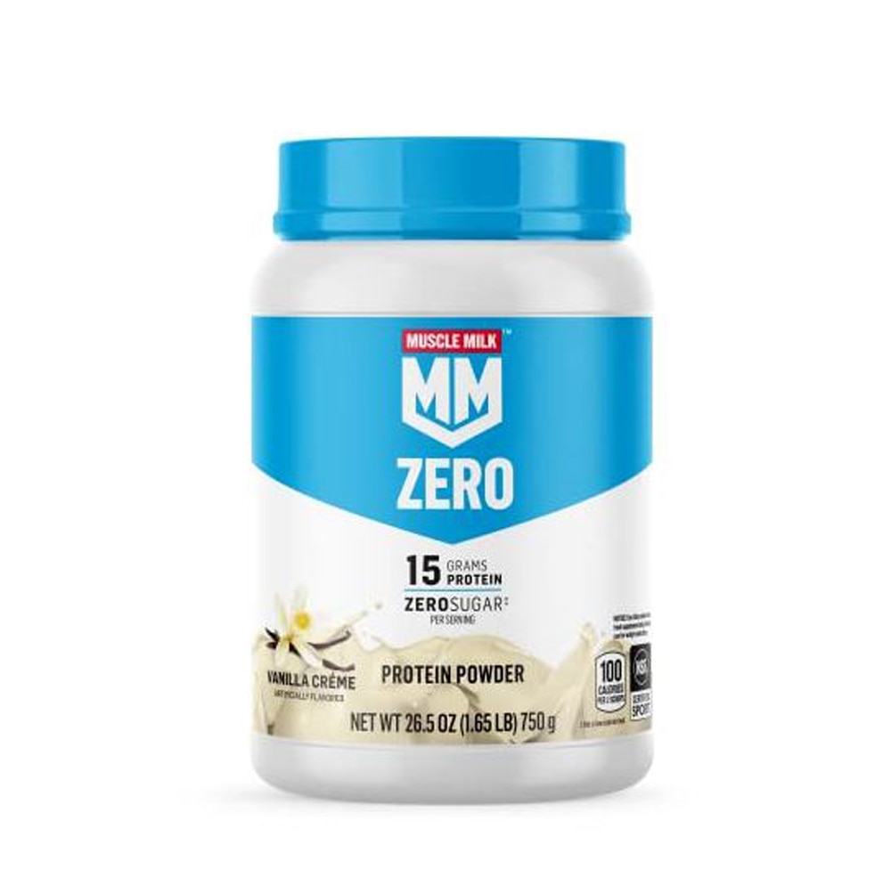 Low-Fat Protein Powder (Порошок) - NSF Certified for Sport - Vanilla Creme -- 26.5 oz (Унции) Muscle Milk