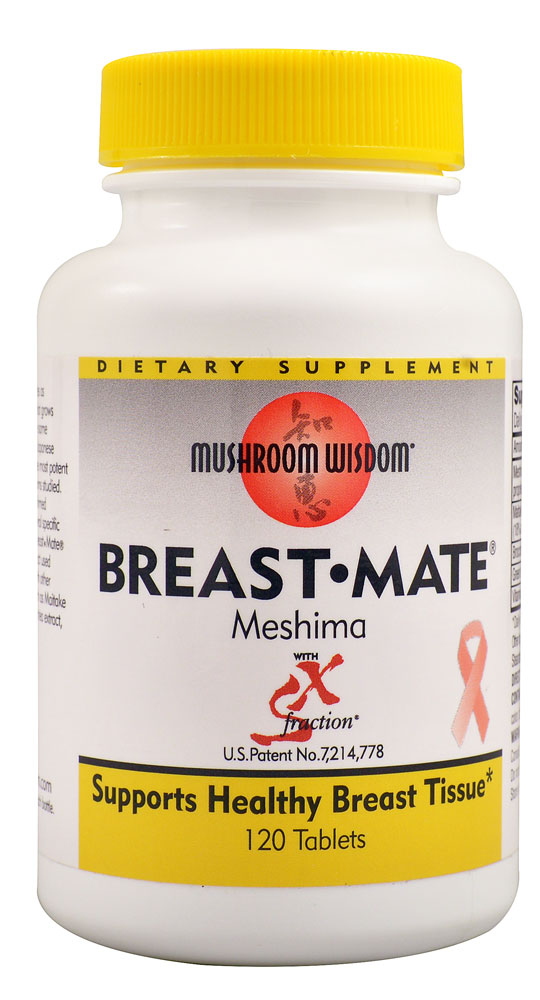 Breast Mate — 120 растительных таблеток Mushroom Wisdom
