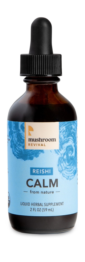 Успокаивающая настойка Mushroom Revival Reishi -- 2 жидких унции Mushroom Revival