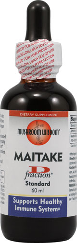 Mushroom Wisdom Maitake D-фракция -- 60 мл Mushroom Wisdom