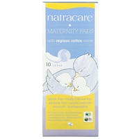 Натуральные прокладки для беременных Natracare New Mother, 10 прокладок Natracare