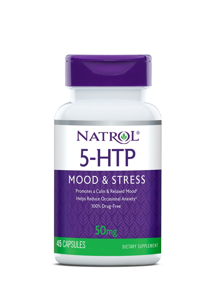 5-HTP -- 50 мг -- 45 капсул Natrol