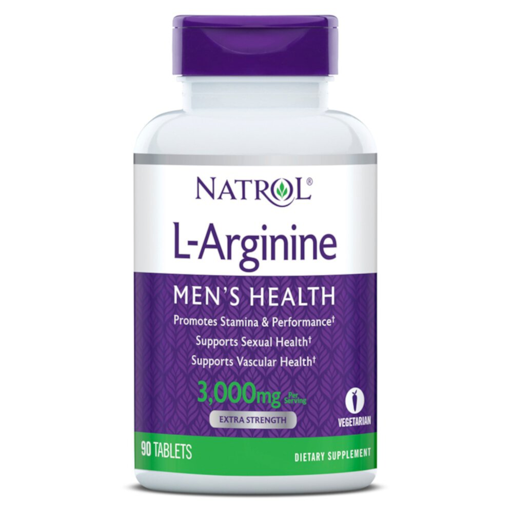 L-Arginine - 3000 мг - 90 таблеток - Natrol Natrol