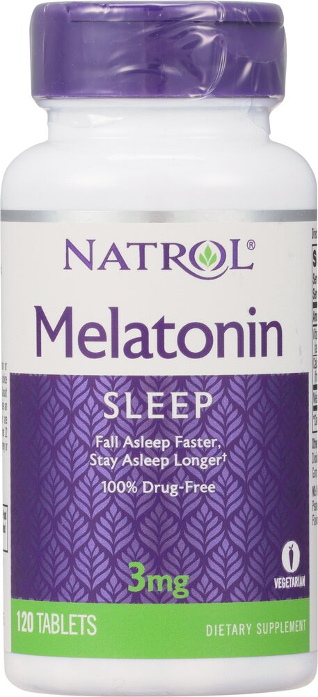 Мелатонин - 3 мг - 120 таблеток - Natrol Natrol