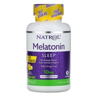 Natrol Мелатонин быстрорастворимый цитрусовый - 10 мг - 100 таблеток Natrol
