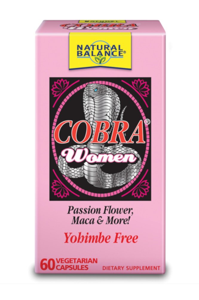 Natural Balance Cobra® для женщин — 60 вегетарианских капсул Natural Balance