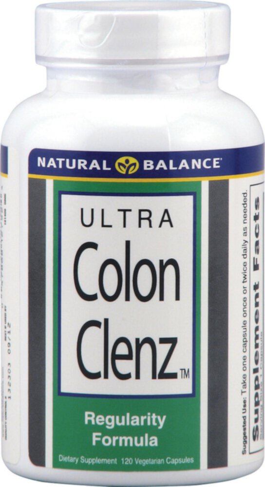 Ultra Colon Clenz™ -- 120 Vegetarian Capsules (Вегетарианские капсулы) Natural Balance