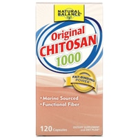 Original Chitosan -- 120 Capsules (Капсулы) Natural Balance