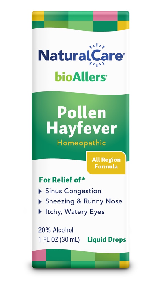 Natural Care bioAllers Pollen Сенная лихорадка - 1 жидкая унция Natural Care