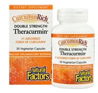 Double Strength Theracurmin™ -- 60 mg - 30 Vegetarian Capsules (Вегетарианские капсулы) Natural Factors