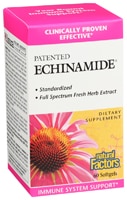 Клиническая эффективность эхинамида, 60 мягких таблеток Natural Factors