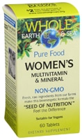 Whole Earth & Sea Women's Multivitamin & Mineral -- 60 Tablets (Таблетки) Natural Factors