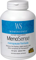 Natural Factors Пищевая добавка WomenSense™ MenoSense® -- 180 вегетарианских капсул Natural Factors