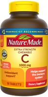 Chewable Vitamin C Extra Strength Orange -- 1000 mg - 90 Chewable Tablets (Жевательные таблетки) Nature Made