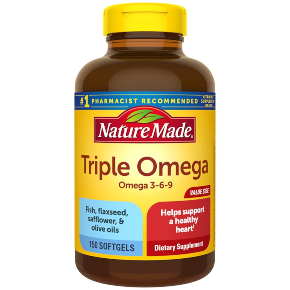 Triple Omega 3-6-9 - 150 капсул - Nature Made Nature Made