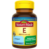 Vitamin E -- 400 IU - 100 Softgels (Мягкие капсулы) Nature Made