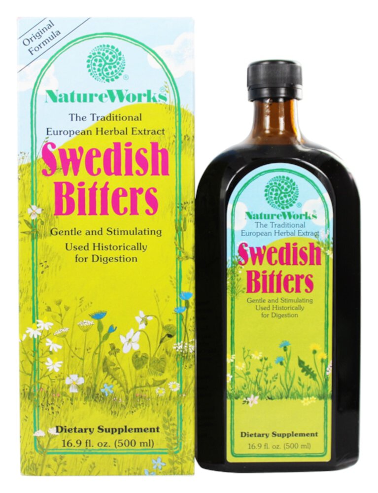 Nature Works Swedish Bitters™ — 16,9 жидких унций Nature Works