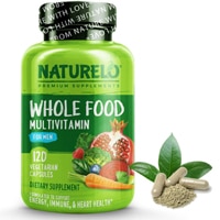 Мультивитамин для мужчин из натуральных продуктов - 120 вегетарианских капсул - NATURELO NATURELO