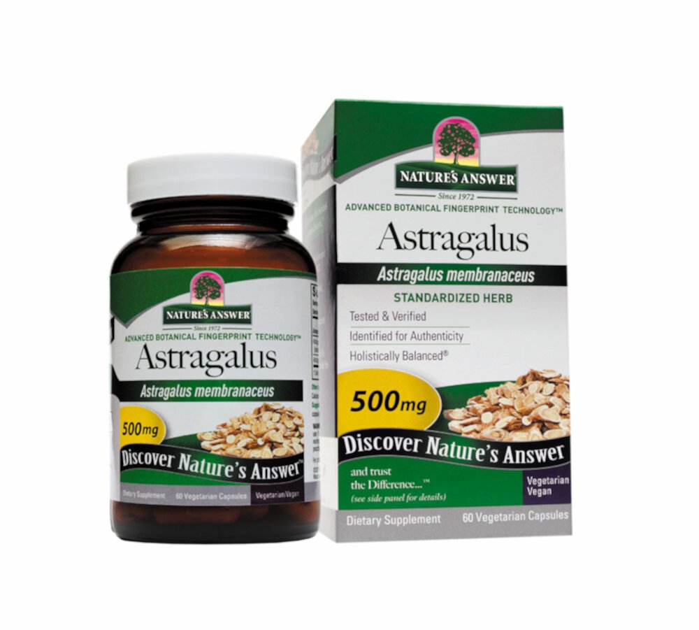 Astragalus Root -- 60 Vegetarian Capsules (Вегетарианские капсулы) Nature's Answer