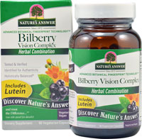 Bilberry Vision Complex -- 60 Vegetarian Capsules (Вегетарианские капсулы) Nature's Answer