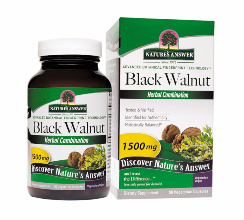 Black Walnut Complex -- 90 Vegetarian Capsules (Вегетарианские капсулы) Nature's Answer