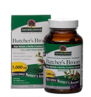 Butcher's Broom Root -- 90 Vegetarian Capsules (Вегетарианские капсулы) Nature's Answer