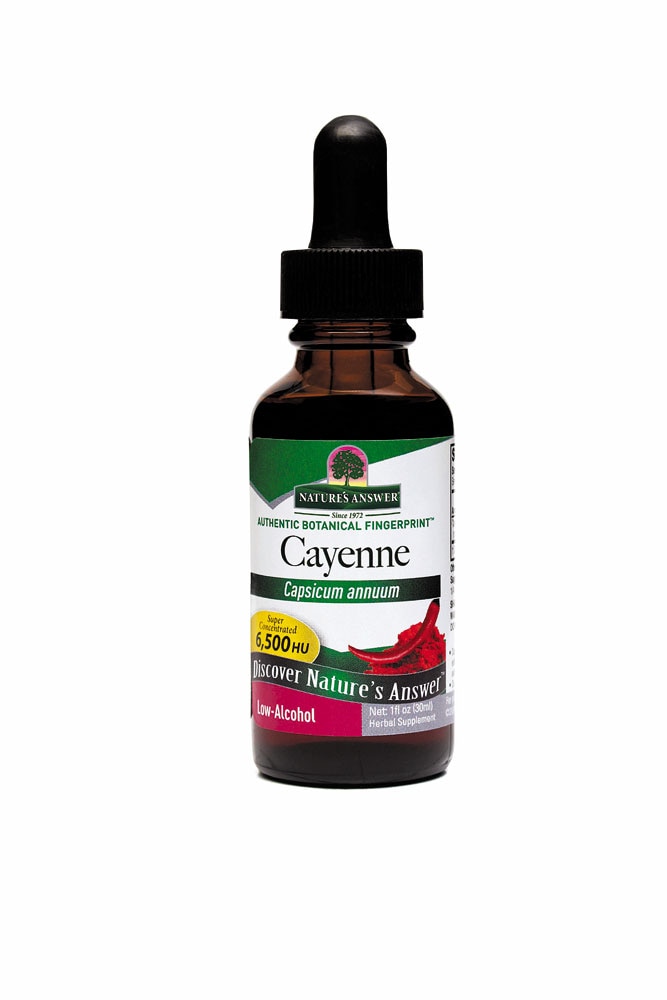 Cayenne -- 6500 HU - 2 fl oz (Жидкие унции) Nature's Answer