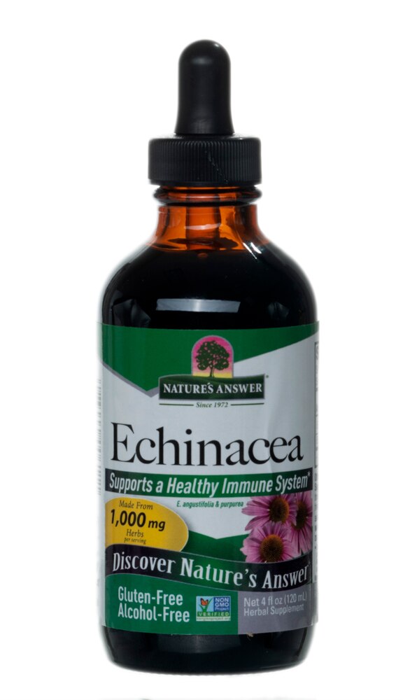 Echinacea Alcohol Free -- 4 fl oz (Жидкие унции) Nature's Answer