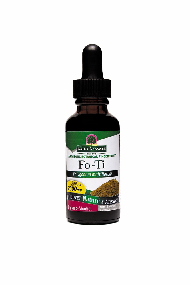 Fo-Ti Cured Root -- 1 fl oz (Жидкие унции) Nature's Answer