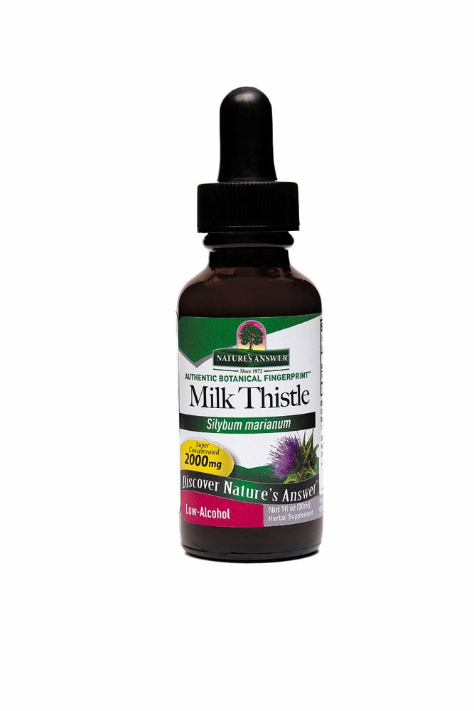 Milk Thistle -- 2000 mg - 1 fl oz (Жидкие унции) Nature's Answer