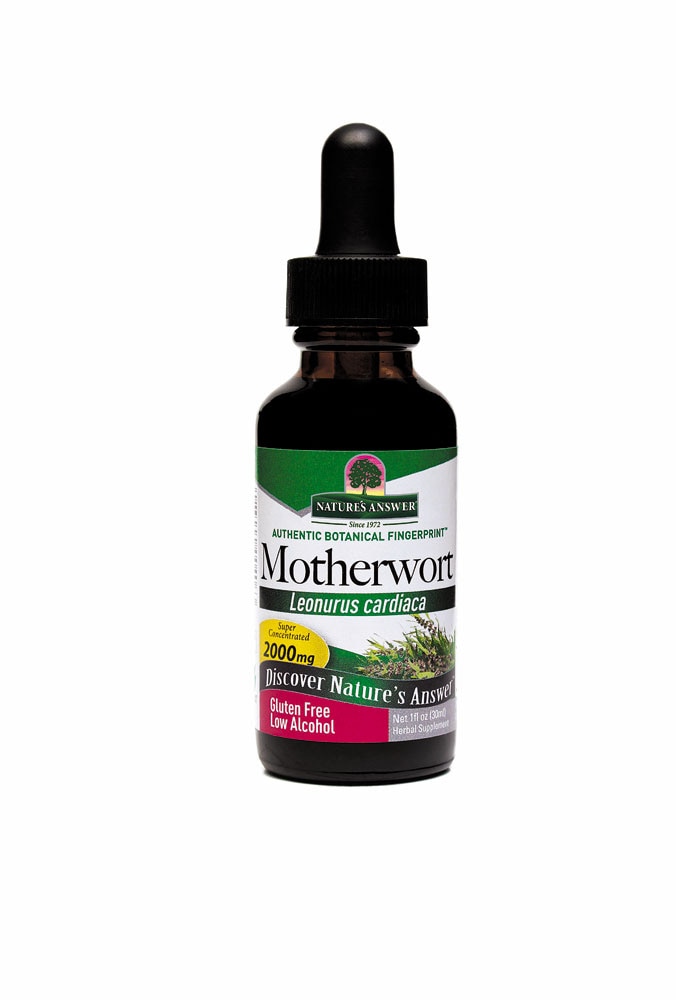 Motherwort Herb -- 1 fl oz (Жидкие унции) Nature's Answer