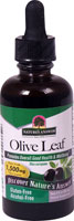 Olive Leaf Herbal Supplement -- 2 fl oz (Жидкие унции) Nature's Answer