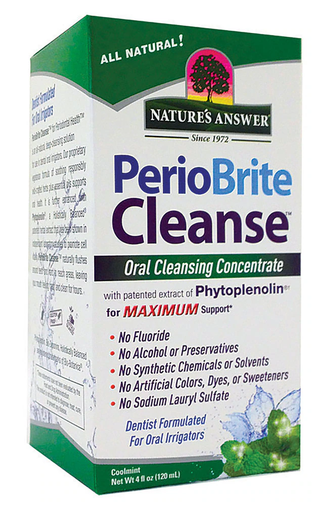 Nature's Answer PerioBrite Cleanse™ Oral Cleansing Concentrate Coolmint -- 4 fl oz Nature's Answer