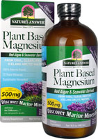 Nature's Answer Жидкий ванильный крем с магнием на растительной основе -- 500 мг -- 16 жидких унций Nature's Answer