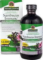 Sambucus Immune -- 8 fl oz (Жидкие унции) Nature's Answer