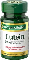 Лютеин Nature's Bounty — 20 мг — 40 мягких таблеток Nature's Bounty
