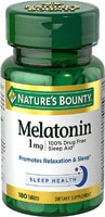 Мелатонин -- 1 мг -- 180 таблеток Nature's Bounty