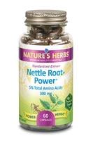 Nature's Herbs Nettle Root-Power™ — 300 мг — 60 капсул Nature's Herbs