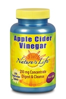 Apple Cider Vinegar -- 250 mg - 250 Tablets (Таблетки) Nature's Life