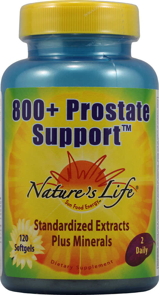 800 Plus Prostate Support™ -- 120 Softgels (Мягкие капсулы) Nature's Life