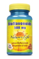 Биофлавоноиды лимона — 500 мг — 100 таблеток Nature's Life