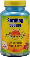 SoftMag™ -- 500 mg - 60 Softgels (Мягкие капсулы) Nature's Life