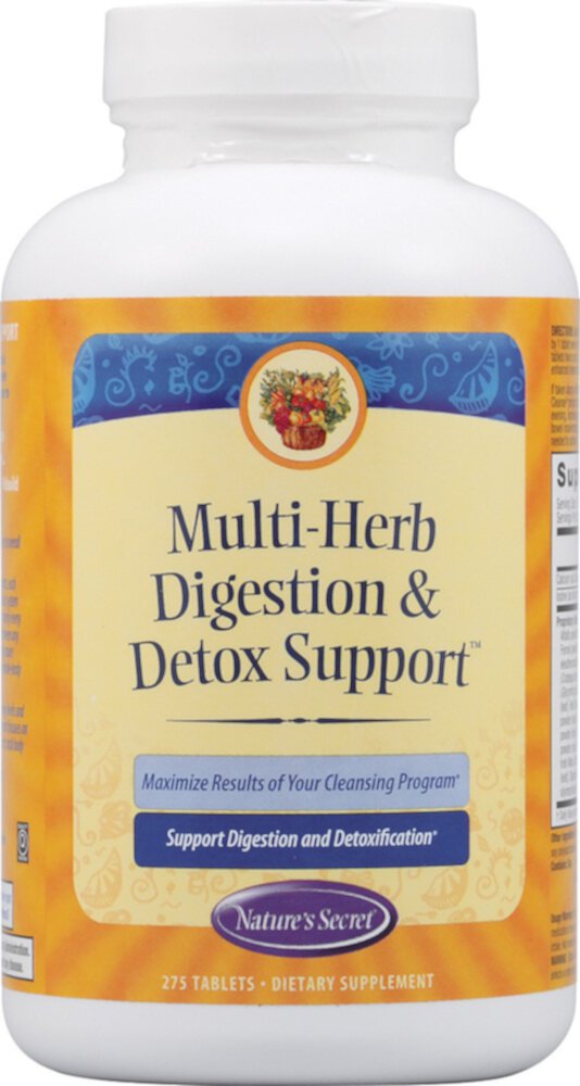 Multi-Herb Digestion and Detox Support™ -- 275 таблеток Nature's Secret