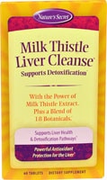 Milk Thistle Liver Cleanse™ -- 60 Tablets (Таблетки) Nature's Secret