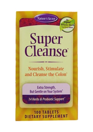 Nature's Secret Super Cleanse™ — 100 таблеток Nature's Secret