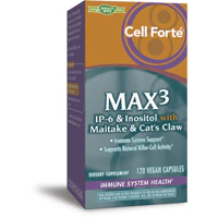 Cell Forte MAX3 - IP-6 & Inositol - Immune Support - with Magnesium -- 120 Vegan Capsules (Веганские капсулы) Nature's Way